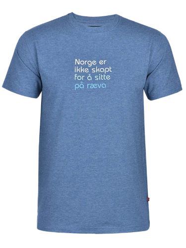Lett og komfortabel t-skjorte til herre fra Jotunheim med trykk