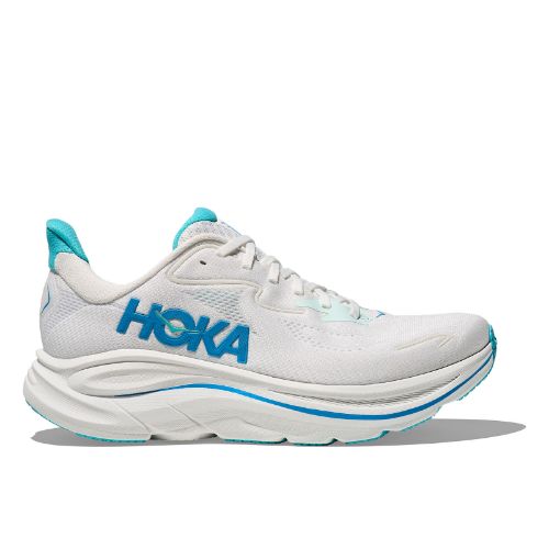Hoka Clifton 10 til herre i White Skyward Blue