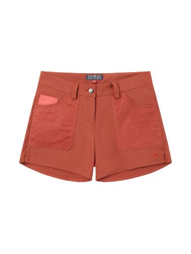 Shorts til dame fra Amundsen i Terra Red