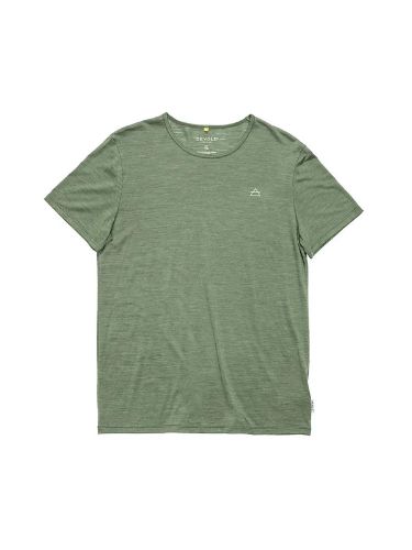 T-skjorte til herre i merinoull fra Devold i fargen Forest