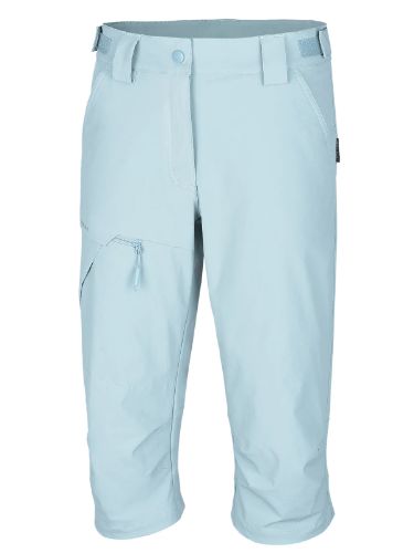 Shorts til dame i 3/4 lengde- like god til fritid som til friluft. Lesja turbukse til dame i fargen Slate