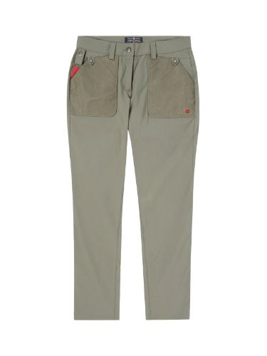 Field Slacks til dame fra Amundsen Sports i fargen Blue Surf/Olive Ash