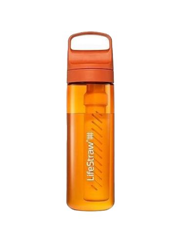 Vannflaske fra LifeStraw med filter som renser vannet for bakterier, parasitter og mye mer!