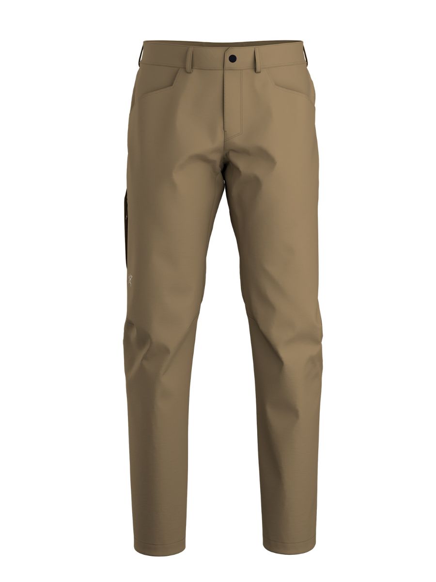 Allsidig bukse i bomull til herre fra Arcteryx i fargen Canvas