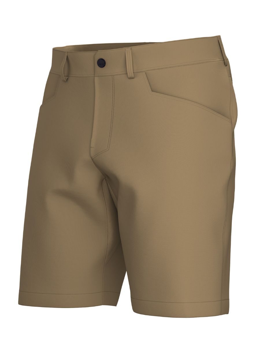 Shorts til herre i bomull på Arcteryx i fargen Canvas