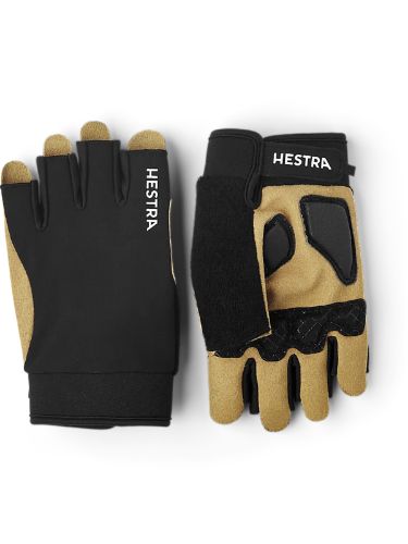 Sykkelhansker fra Hestra med padding for komfortabelt grep rundt sykkelstyre