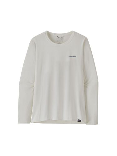 Longsleeve til dame fra Patagonia med trykk på ryggen