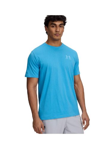 Vis detaljer for UA M SPORTSTYLE LC SS T-skjorte til herre i bomullsblanding fra Under Armour