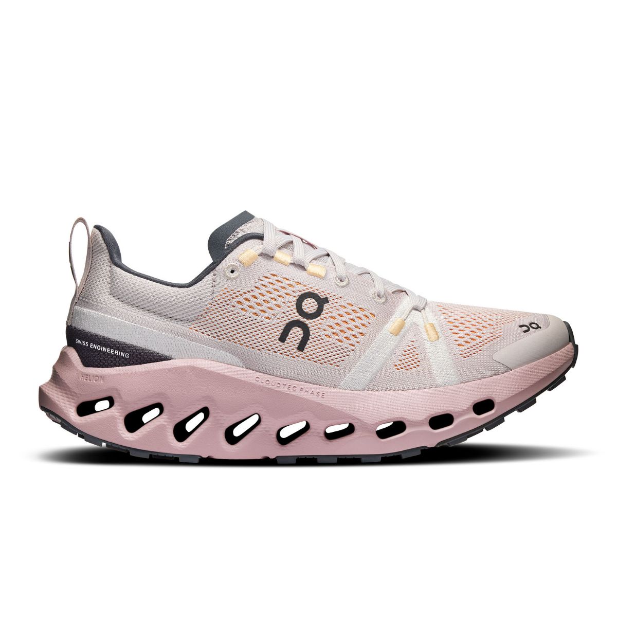 Cloudsurfer Trail til dame fra On i fargen Silver Mauve