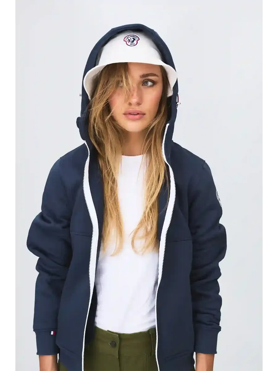 Les Arcs Myriam Zip Hood. Hettegenser med zip til dame fra Les Arcs