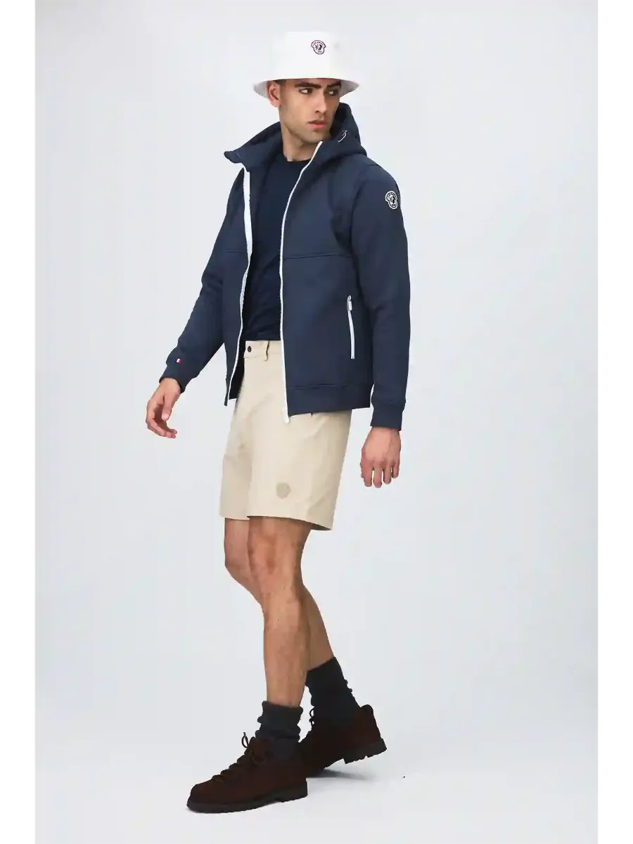 Les Arcs Olivier Zip Hood. Hettegenser med zip til herre fra Les Arcs