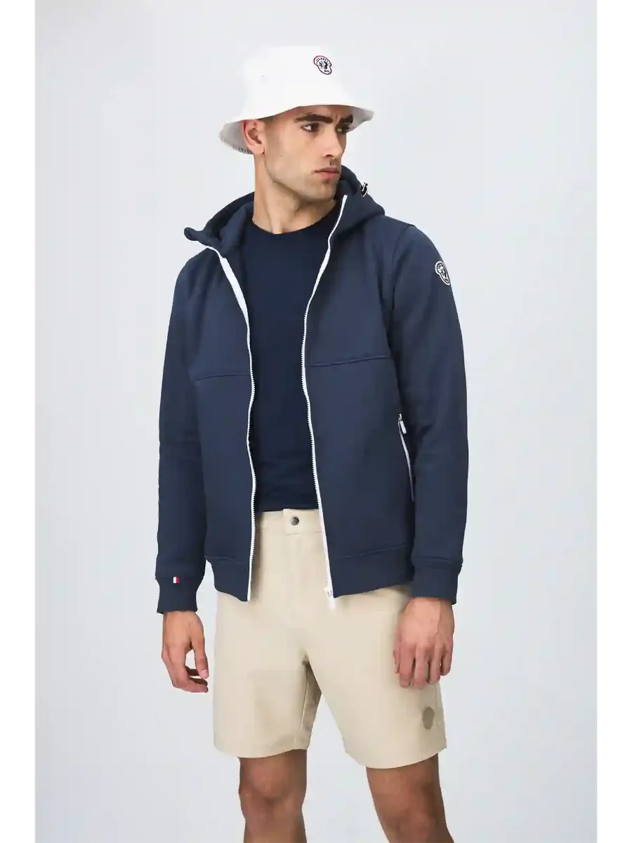 Les Arcs Olivier Zip Hood. Hettegenser med zip til herre fra Les Arcs