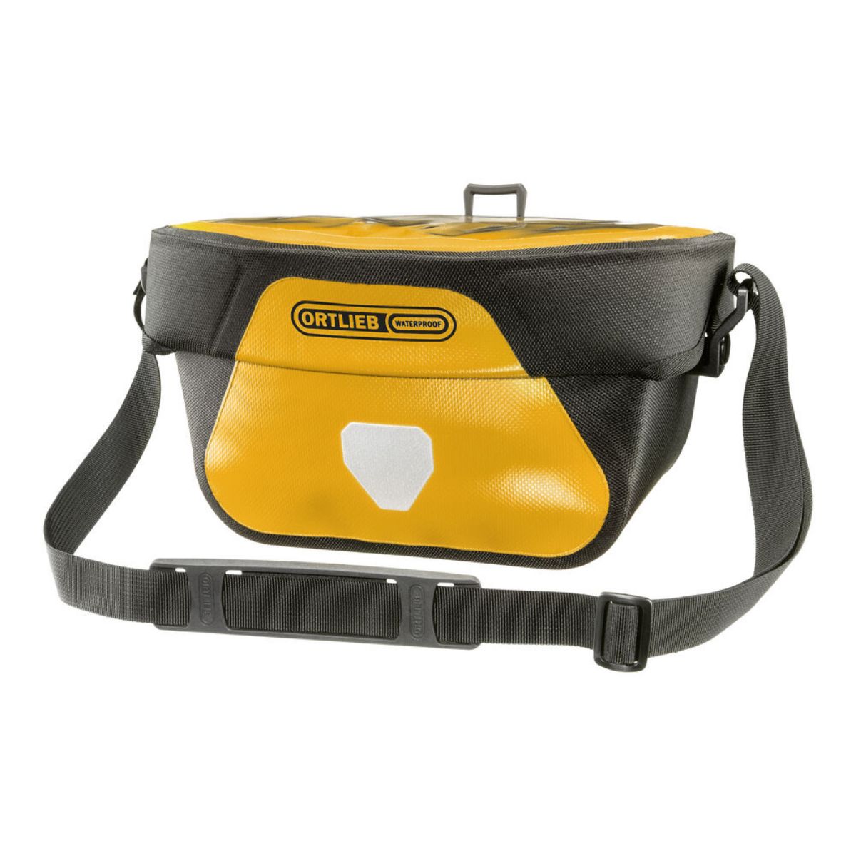 Ortlieb styreveske til sykkelen med magnetisk lokklukking. Ultimate 5L rommer det mest nødvendige du trenger enkel tilgang til på sykkelen.