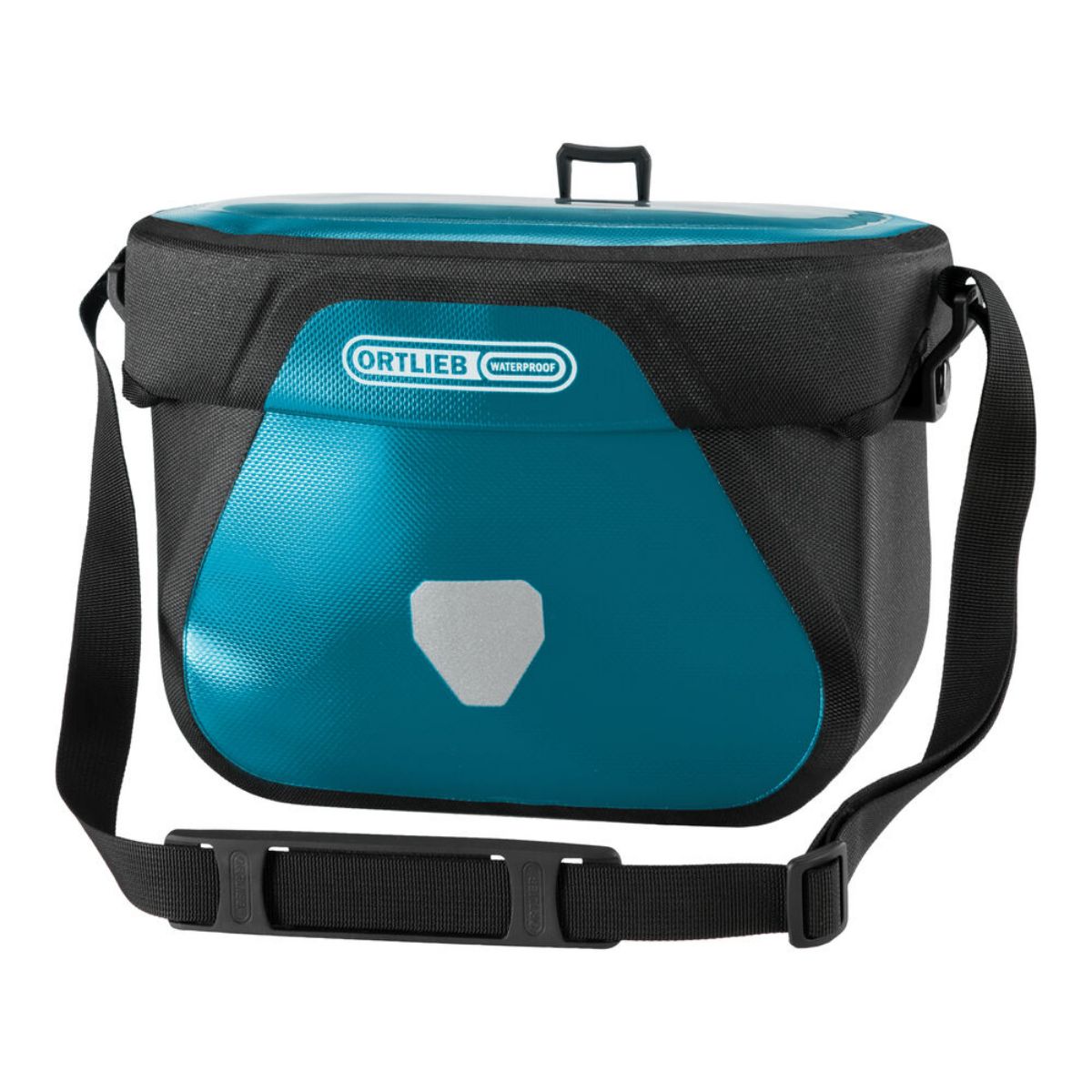 Ultimate 6,5L fra Ortlieb er ei styreveske til sykkelen med magnetisk lokklukking. Ultimate 6,5L rommer det mest nødvendige du trenger enkel tilgang til på sykkelen.