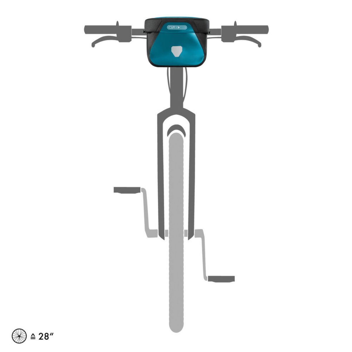 Ultimate 6,5L fra Ortlieb er ei styreveske til sykkelen med magnetisk lokklukking. Ultimate 6,5L rommer det mest nødvendige du trenger enkel tilgang til på sykkelen.