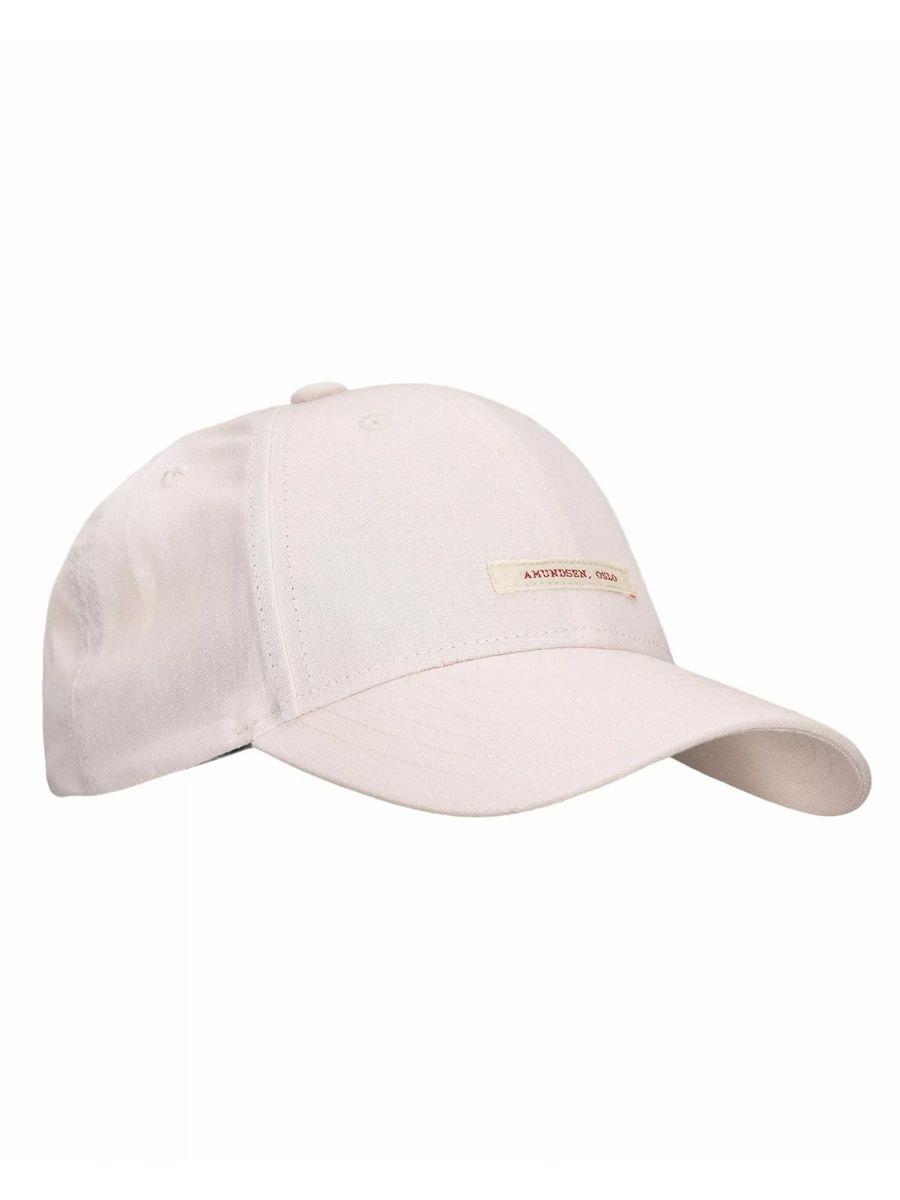 Caps fra Amundsen i Blush Pink i lin