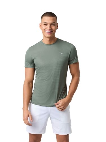 Lett og pustende treningsoverdel til herre fra Bjørn Borg i fargen Agave Green