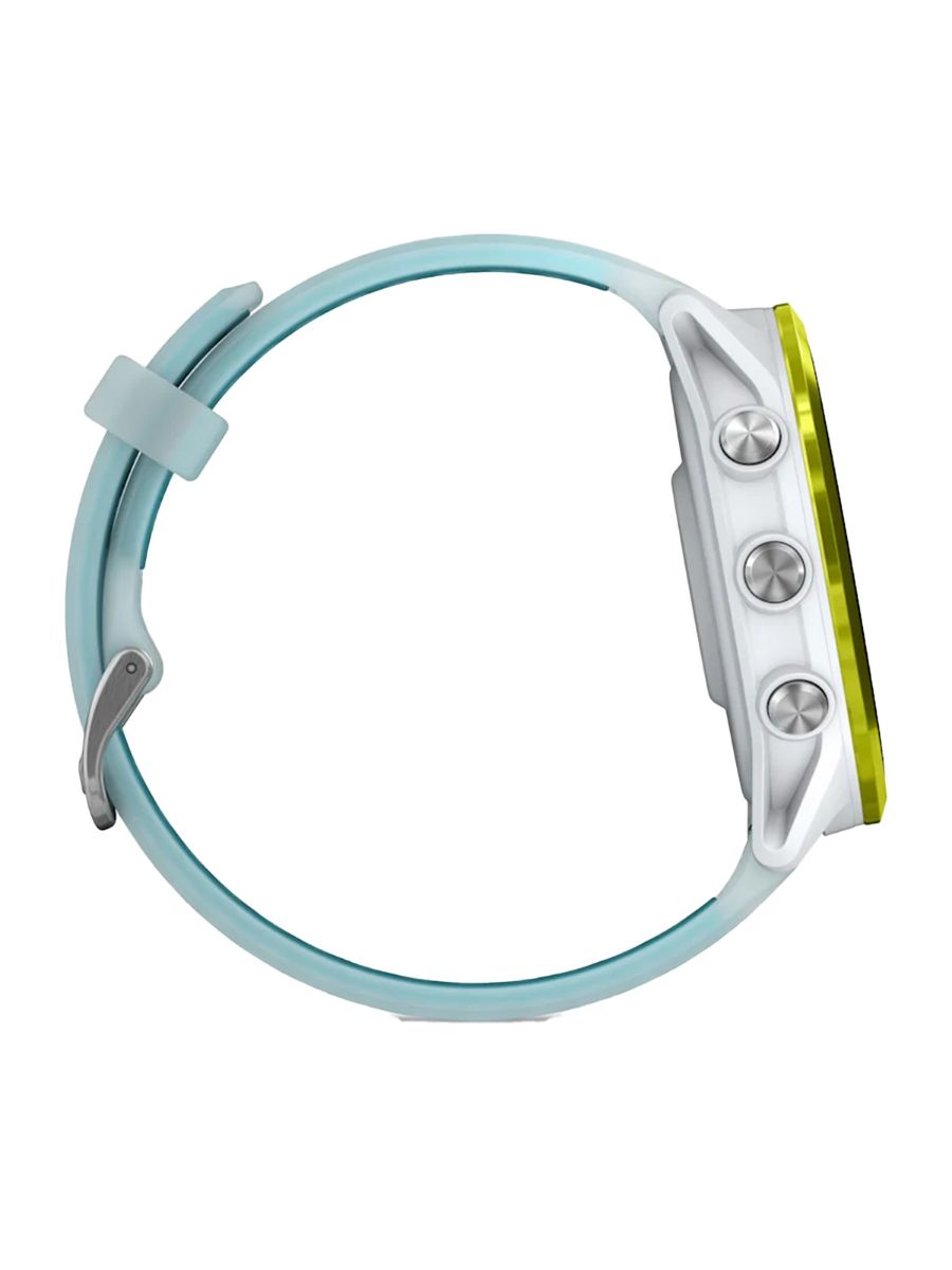 Forerunner 570 fra Garmin til dame og herre i størrelse 47mm i fargen Whitestone Amp Yellow