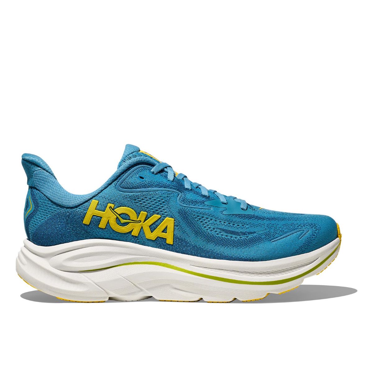 Clifton 10 til herre fra Hoka i fargen Alpine Blue Foggy Night