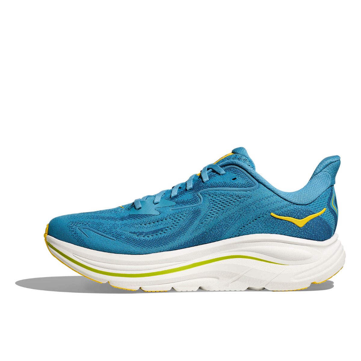 Clifton 10 til herre fra Hoka i fargen Alpine Blue Foggy Night