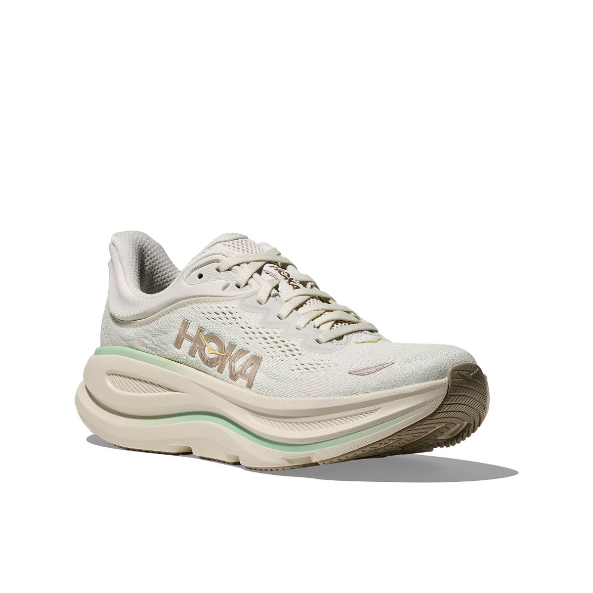 Bondi 9 til dame fra Hoka i fargen Truffle Salt Sea Glass