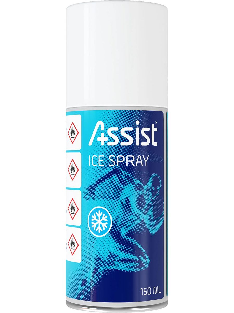 Isspray fra Assist- perfekt for å kjøle ned skader og hevelser