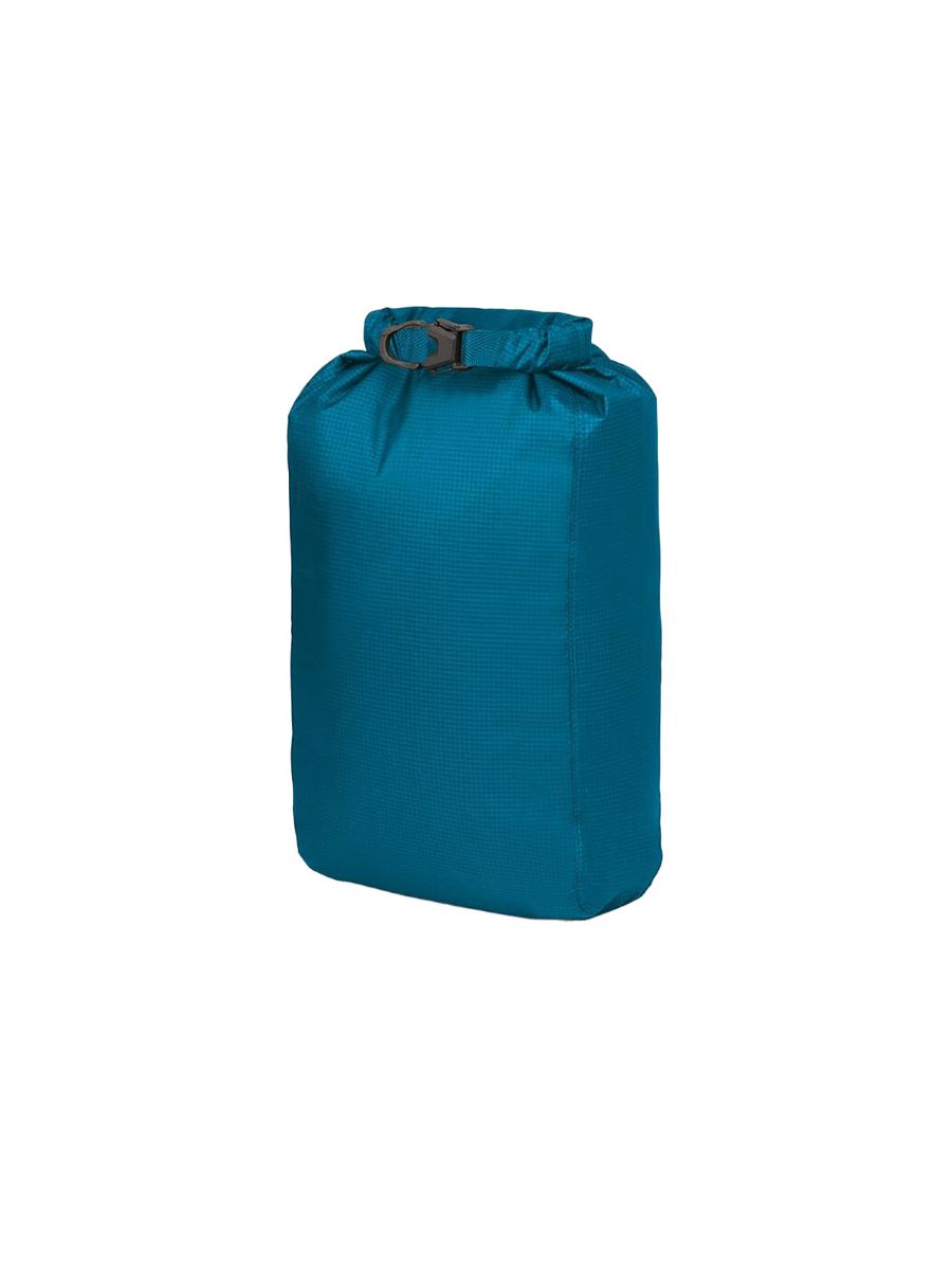 Vanntett pakkepose fra Osprey som rommer 6L i fargen Waterfront Blue