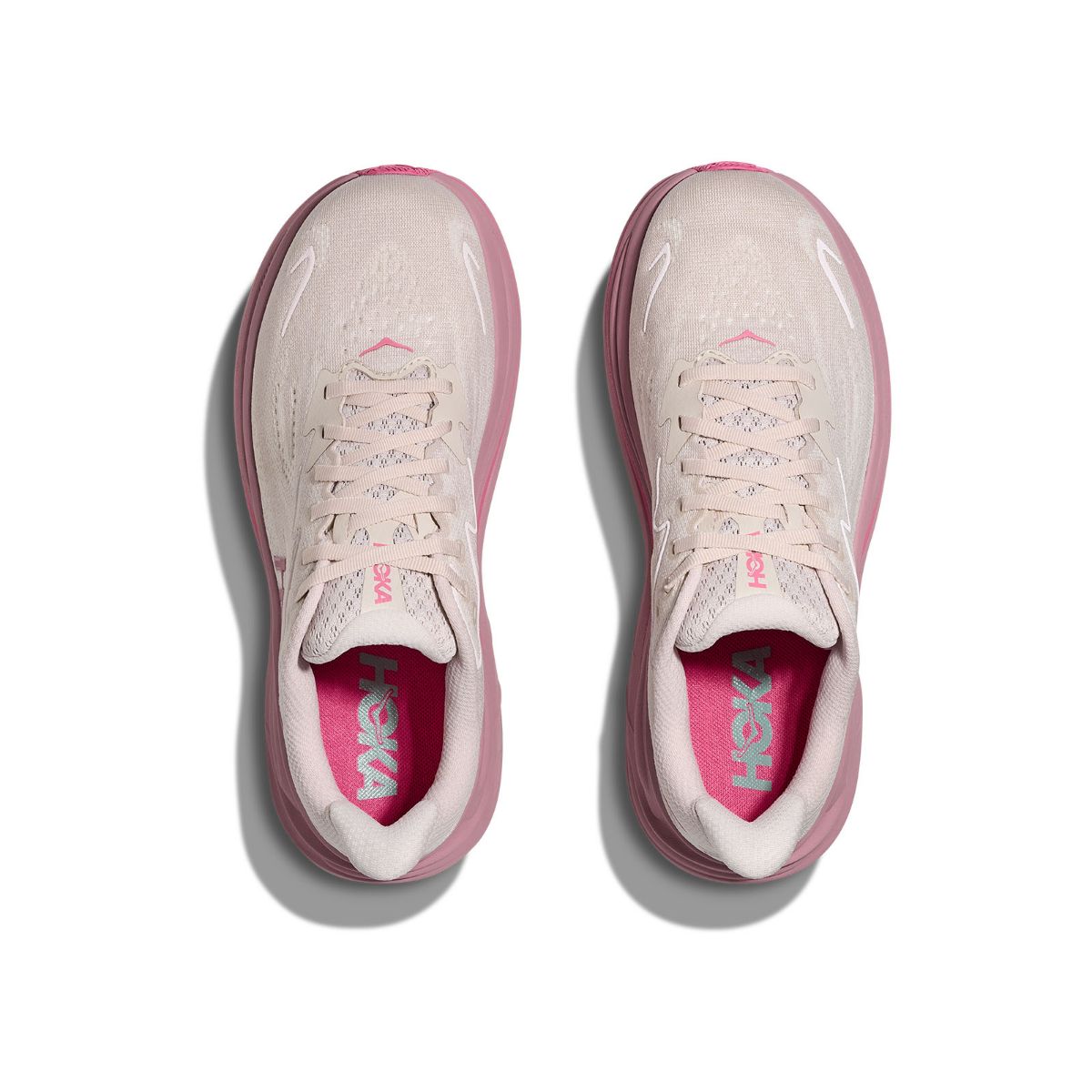 Clifton 10 til dame fra Hoka i fargen Rose Cream Dried Rose