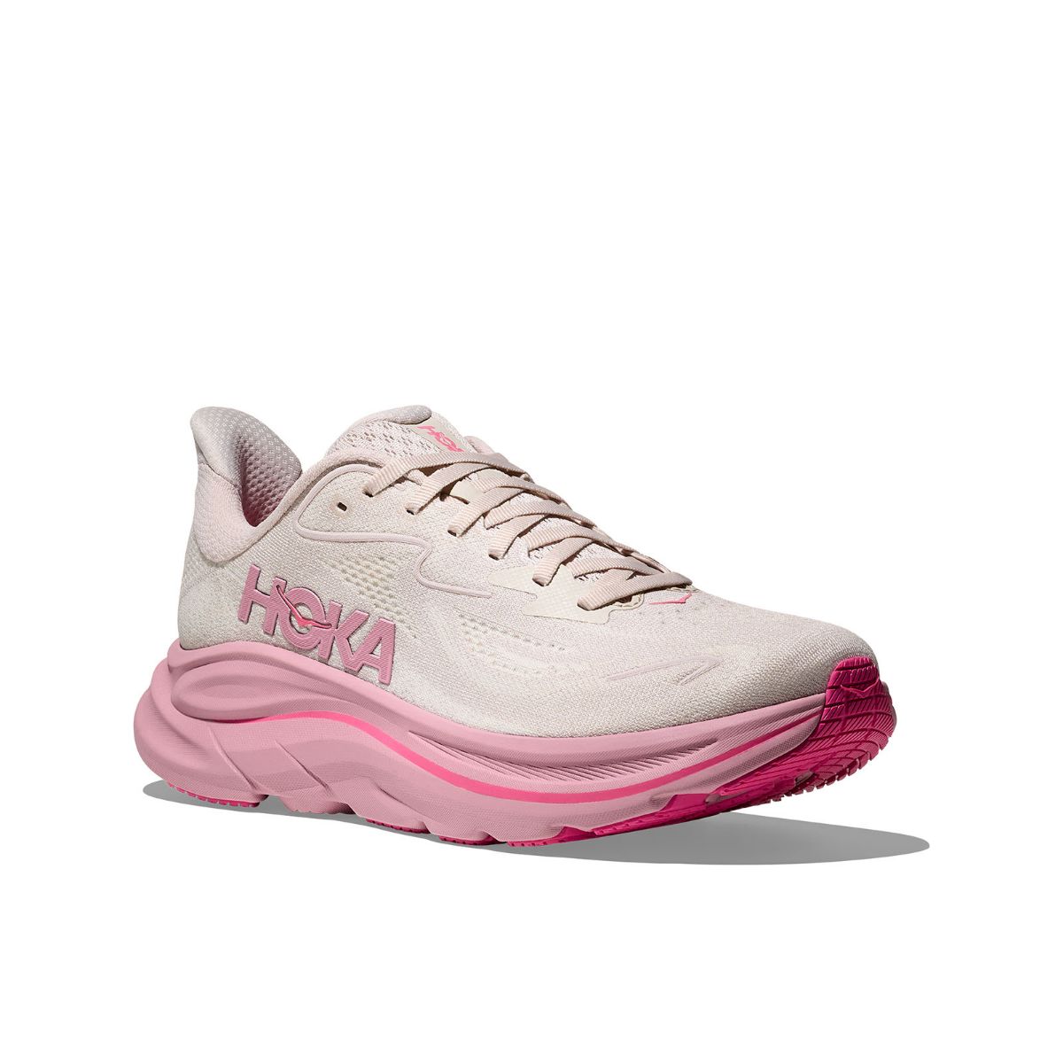 Clifton 10 til dame fra Hoka i fargen Rose Cream Dried Rose