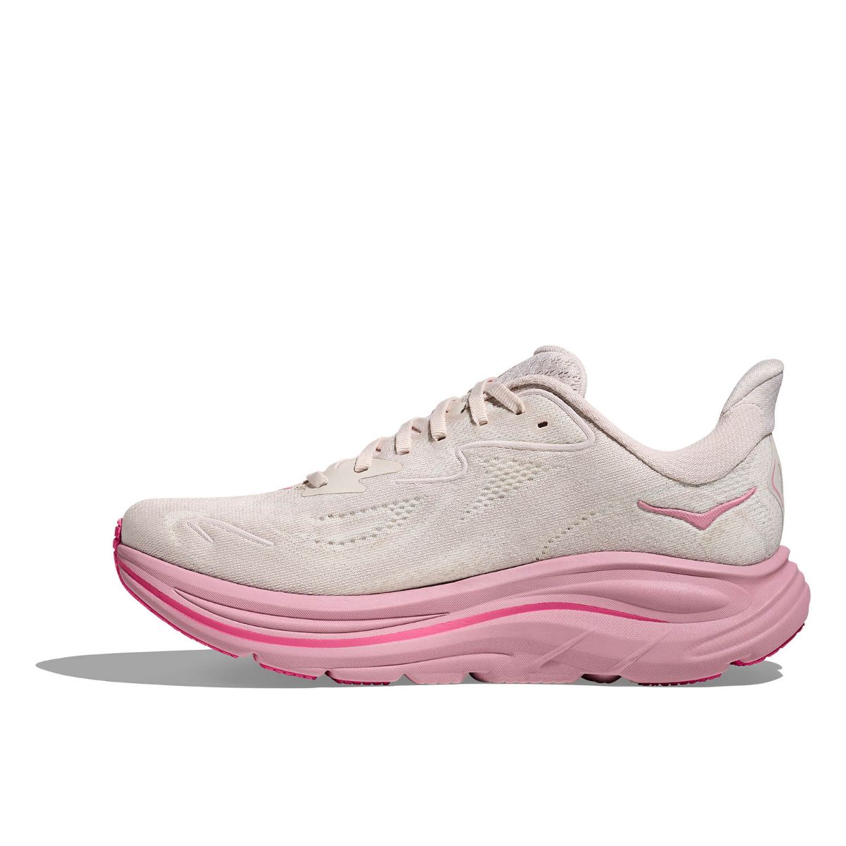 Clifton 10 til dame fra Hoka i fargen Rose Cream Dried Rose