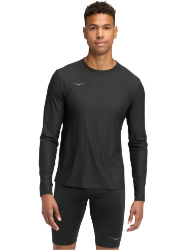 Longsleeve til herre fra Hoka i svart, med en rekke gode egenskaper