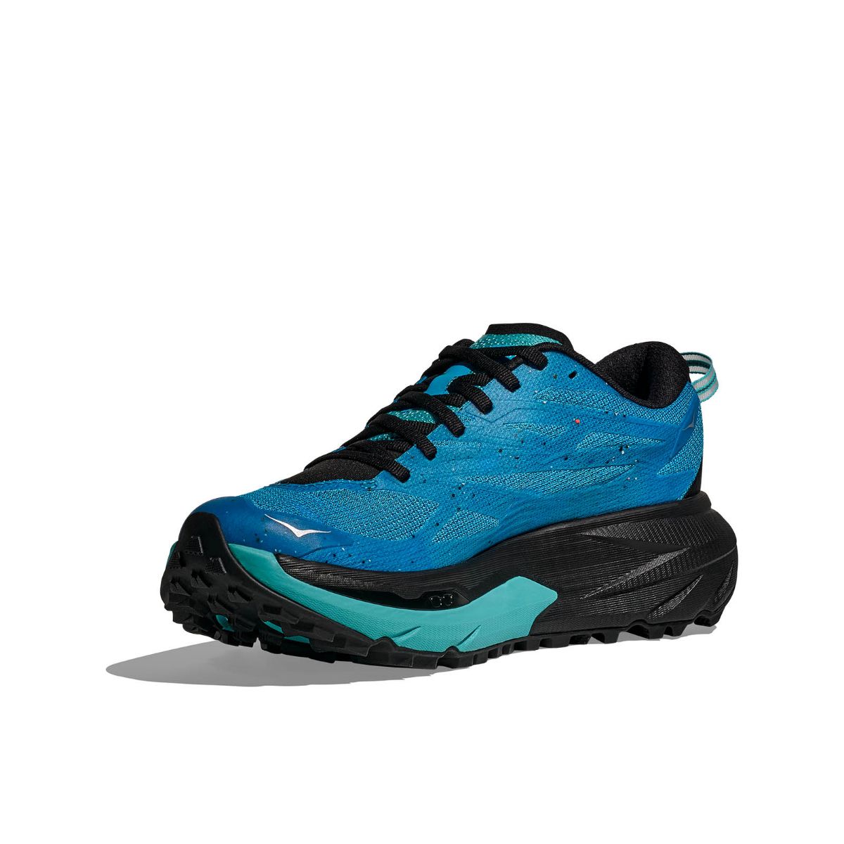 W Mafate 5 til dame fra Hoka i fargen Skyward Blue Black