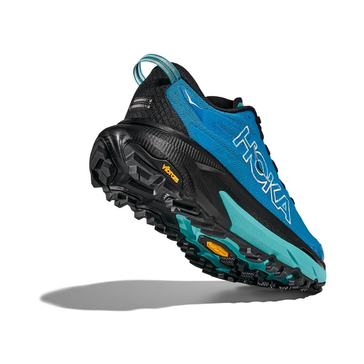 W Mafate 5 til dame fra Hoka i fargen Skyward Blue Black