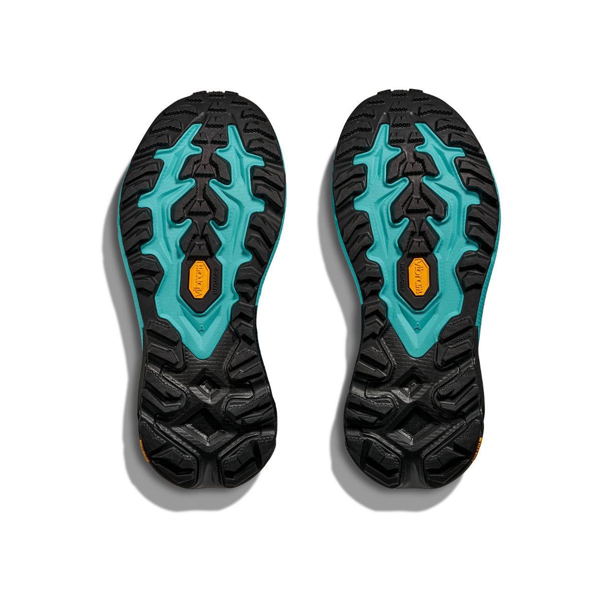 W Mafate 5 til dame fra Hoka i fargen Skyward Blue Black