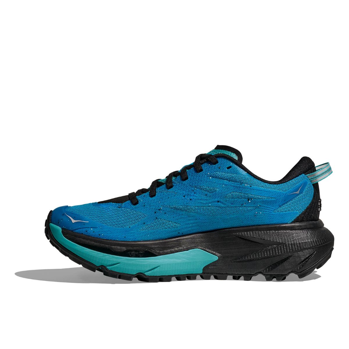 W Mafate 5 til dame fra Hoka i fargen Skyward Blue Black