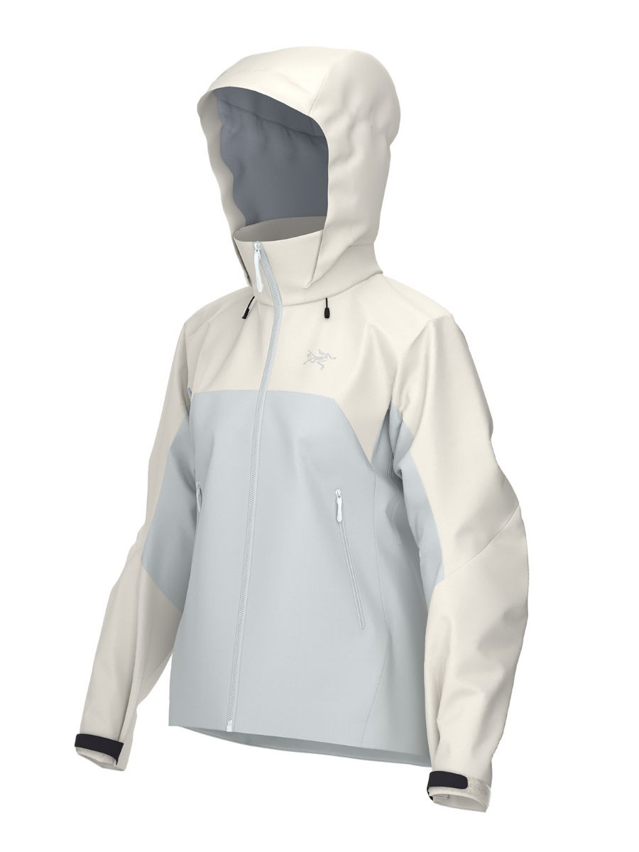 Robust skalljakke fra Arcteryx til dame i fargen Arctic Silk Solitude
