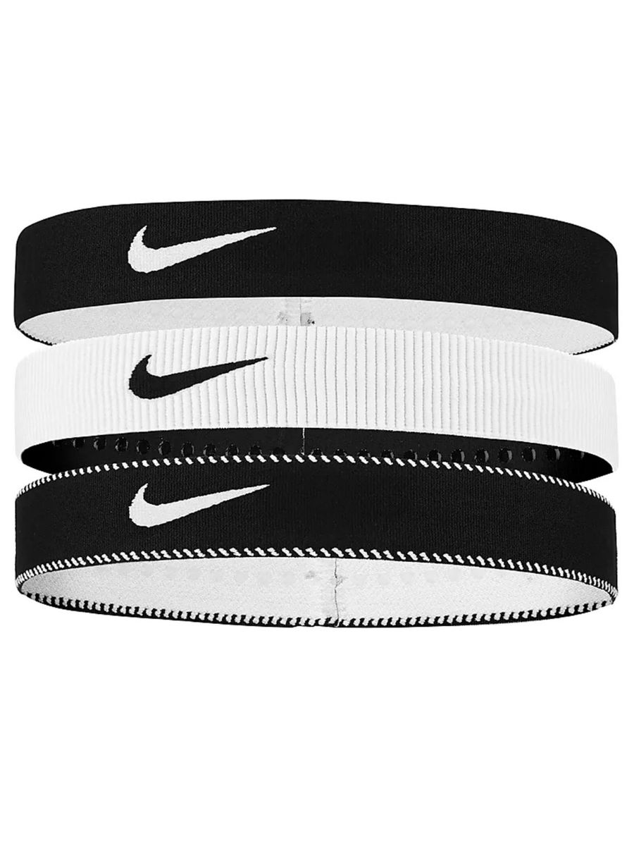 Hårbånd fra Nike med god bredde- perfekt for trening og aktivitet