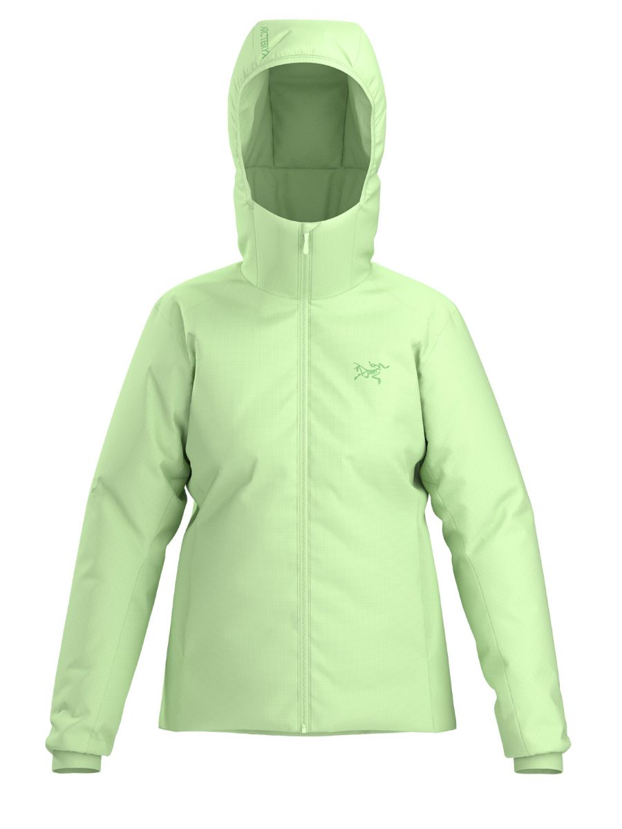Allsidig isolert jakke til dame fra Arcteryx i fargen Phosphorscent