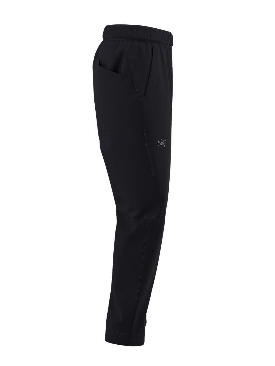 Bukse i bomull til dame fra Arcteryx i fargen Black
