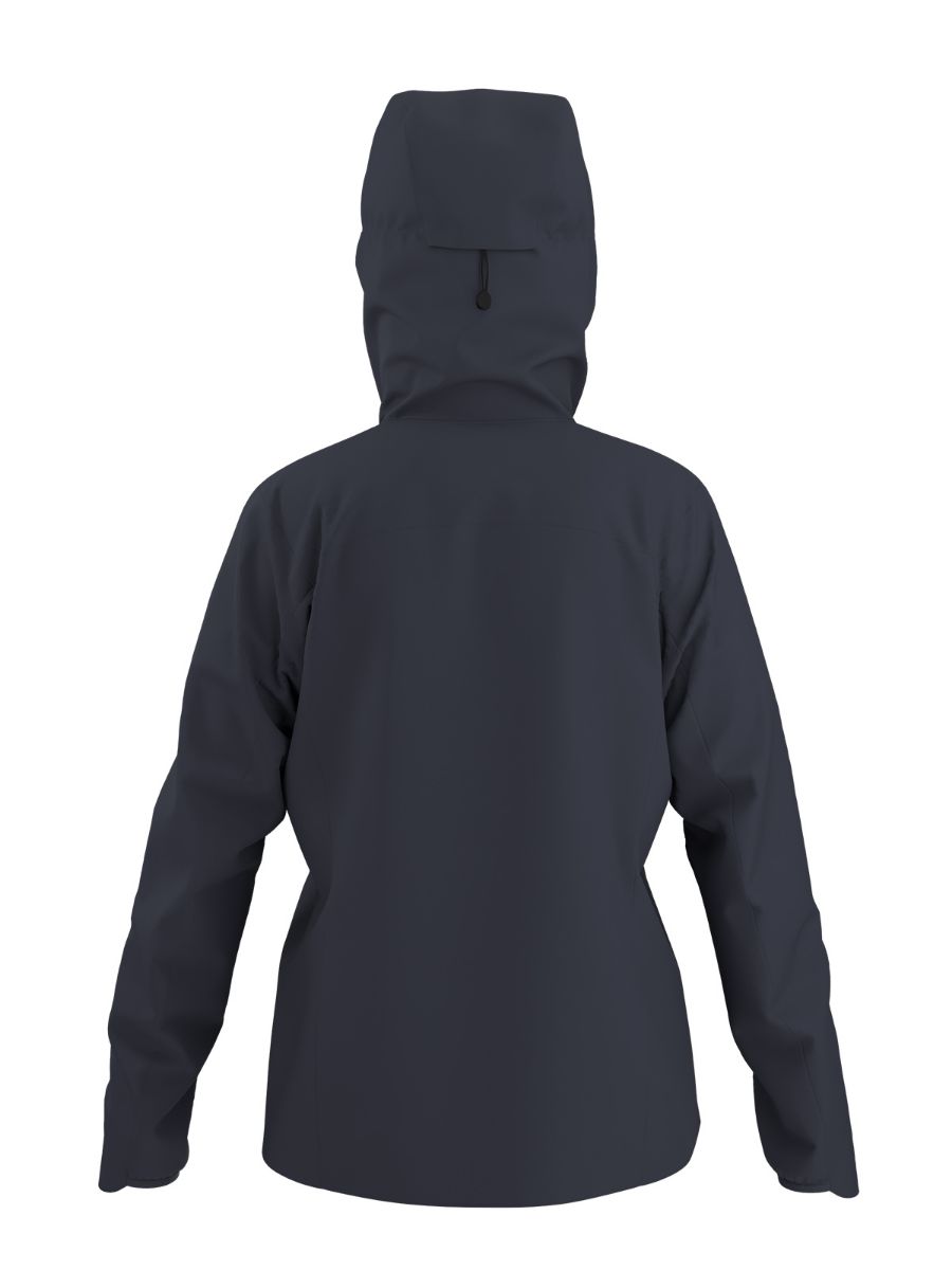 Softshelljakke til dame fra Arcteryx i fargen Black Sapphire