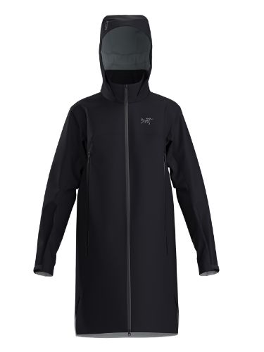 Lang skalljakke til dame fra Arcteryx