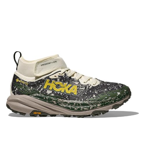 Vis detaljer for M SPEEDGOAT 6 MID GTX Terrengsko til herre fra Hoka i fargen Truffle Salt / Cement