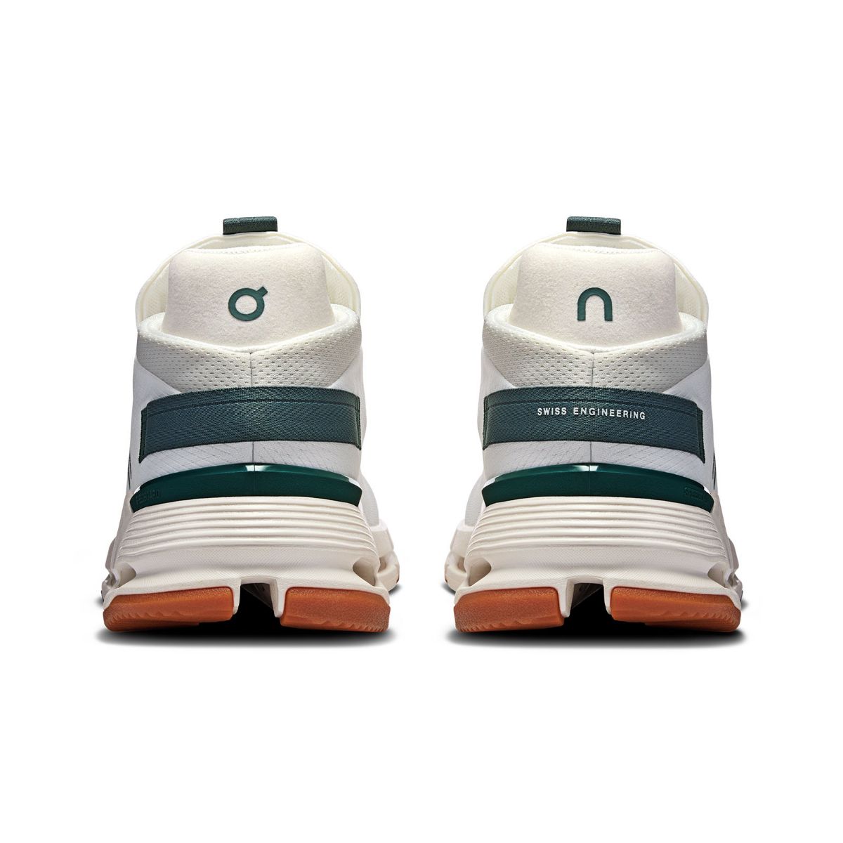 Sporty hverdagssko fra On i fargen Ivory Olive	