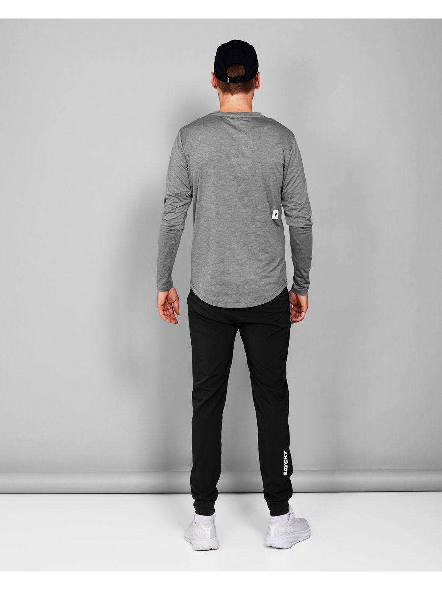 SaySky Svart løpebukse til dame og herre. SaySky Pace Pants treningsbukse i fargen Black.