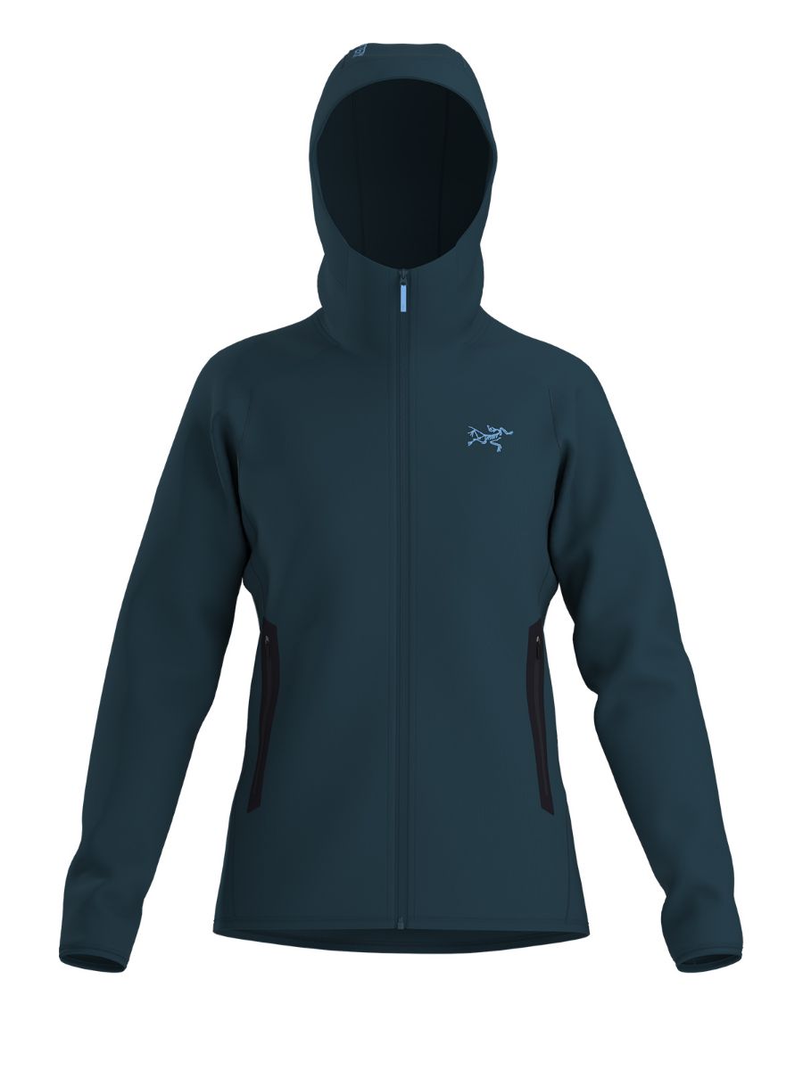 Fleecejakke til dame fra Arcteryx i fargen Midnight Frost