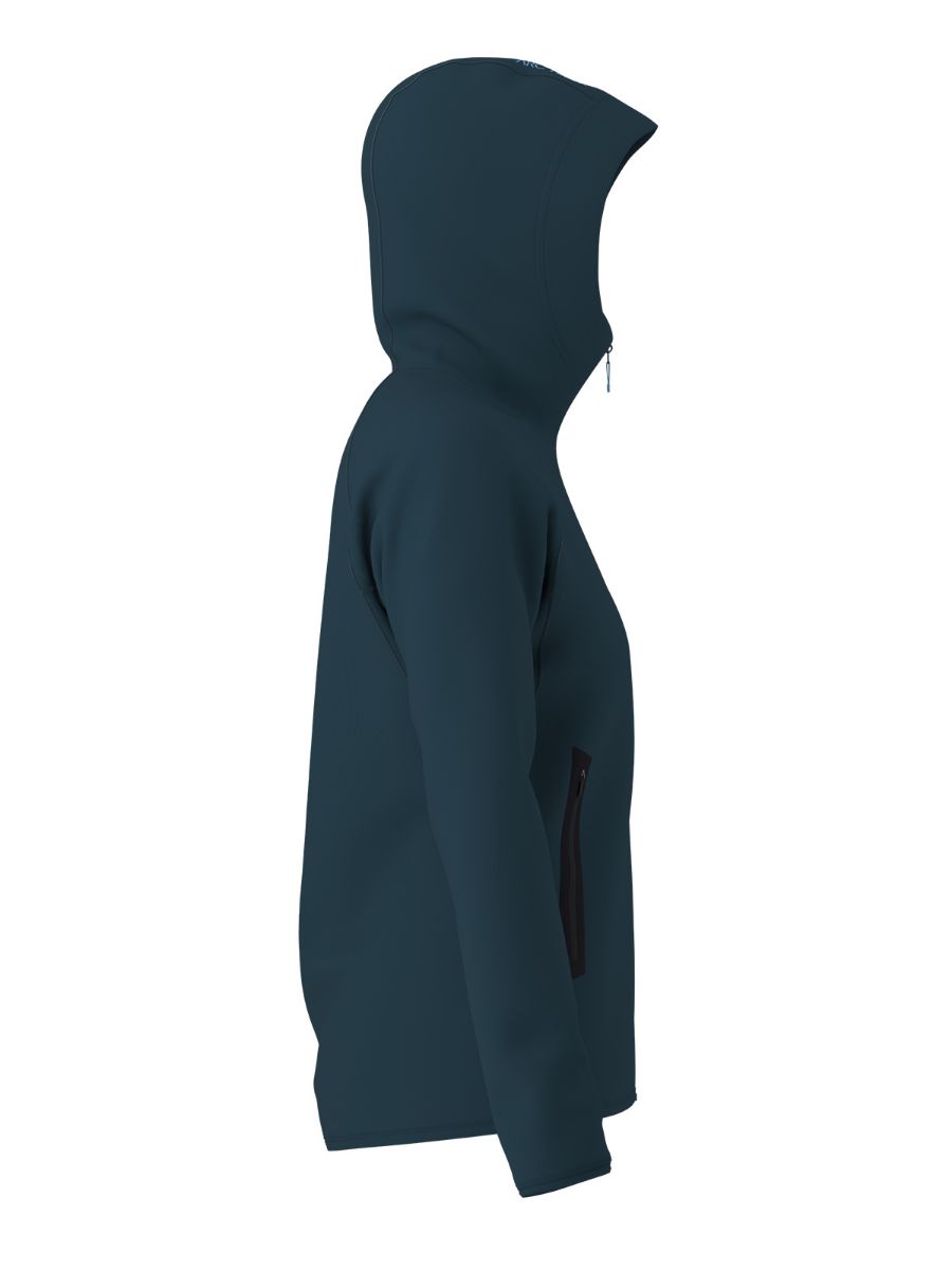 Fleecejakke til dame fra Arcteryx i fargen Midnight Frost