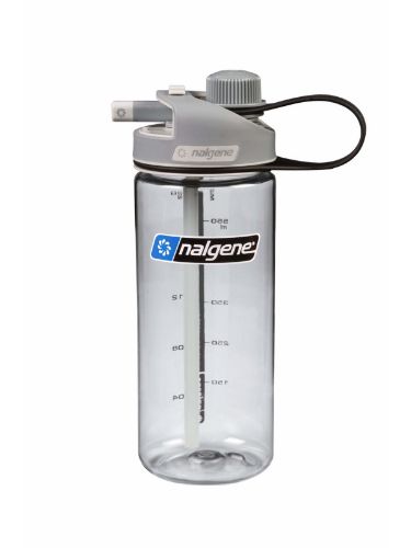 Vis detaljer for Multidrink 0.65 L | Clear Drikkeflaske fra Nalgene med flere mulige drikkeåpninger
