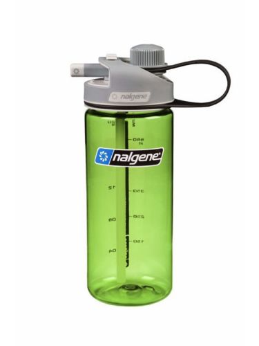 Vis detaljer for Multidrink 0.65 L | Green Drikkeflaske fra Nalgene med flere mulige drikkeåpninger