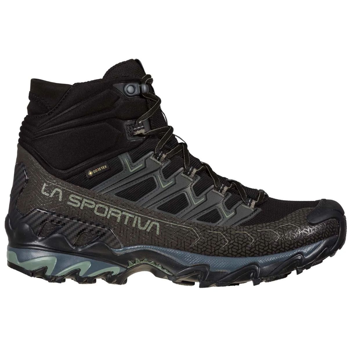 Lett, slitesterk og allsidig terrengsko fra La Sportiva i fargen Black Clay