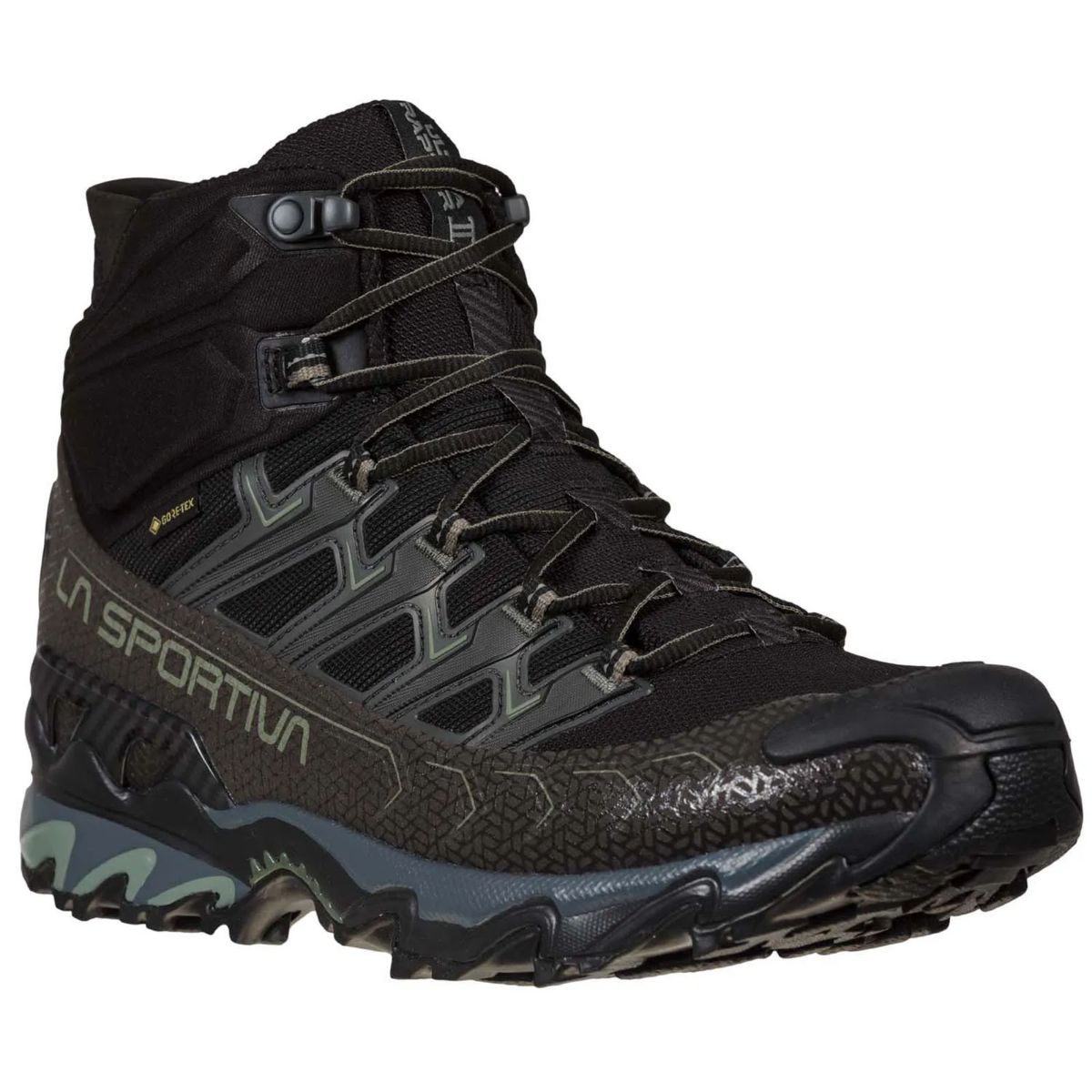 Lett, slitesterk og allsidig terrengsko fra La Sportiva i fargen Black Clay